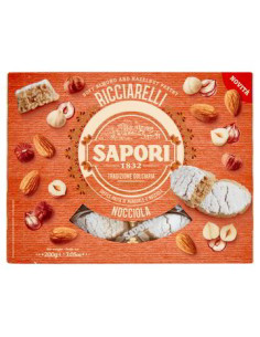 Sapori ricciarelli gr200 nocciola