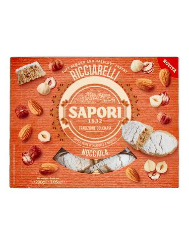 Sapori ricciarelli gr200 nocciola