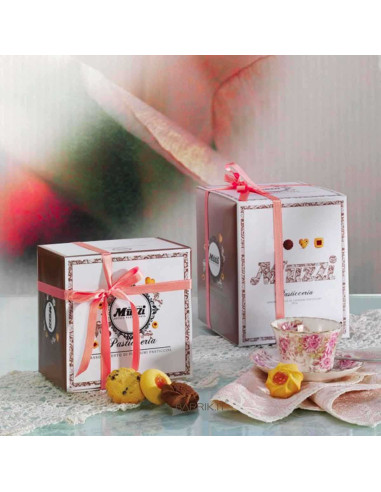 Muzzi pasticceria gr250 assortita cubo