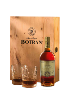 Ron botran cl70 cass.legno +2 bicchieri