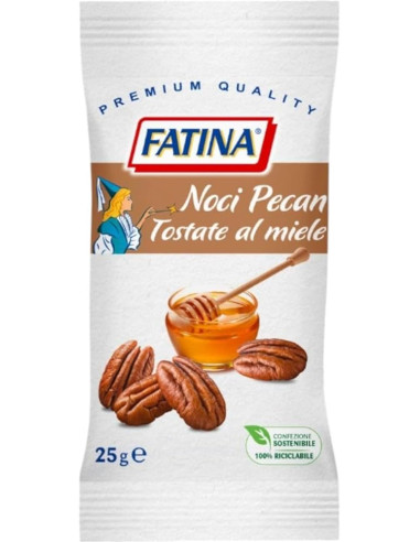 Fatina noci pecan gr25 tost.al miele