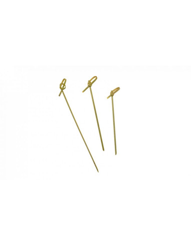 Spiedino knot bamboo 15cm pz100