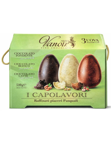 Vanoir i capolavori 3 uova da 170gr