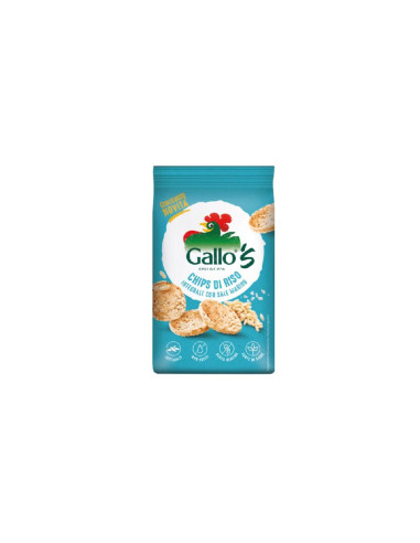 Gallo s chips gr40 riso integrale