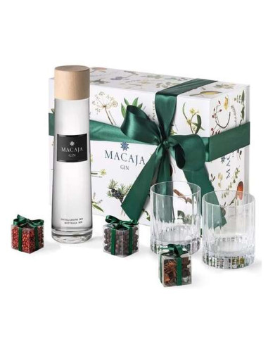 Macaja conf.gin cl50+tumbler+spezie