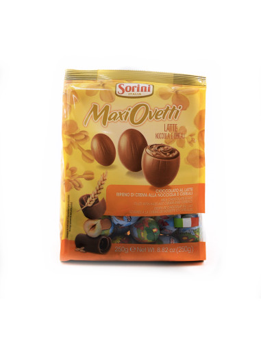 Sorini sacchetto maxi ovetti gr150 latte