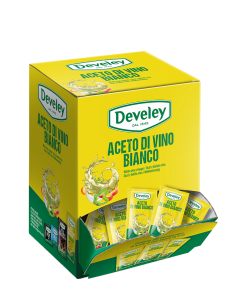Develey aceto di vino bianco marsupio 200pz