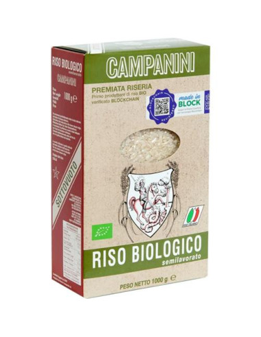 Campanini riso kg1 s/v biologico
