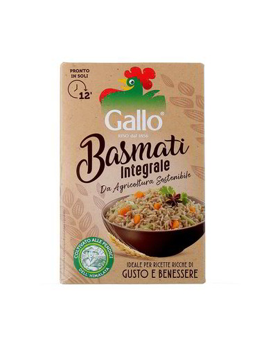 Gallo riso gr500 basmati integrale