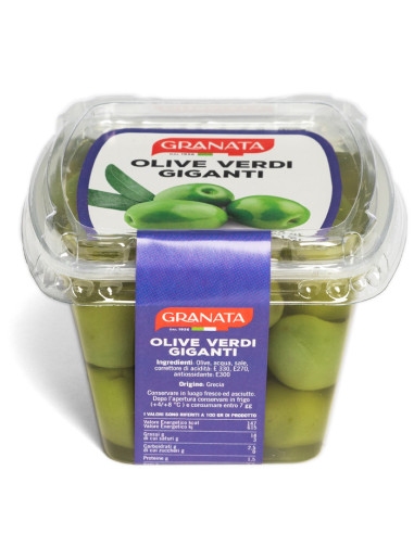 Granata olive verdi gr250 giganti